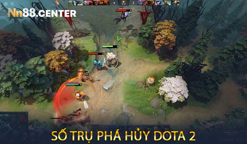 Số Trụ Phá Hủy Dota 2